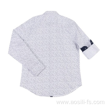 Custom Men's Long Sleeve Woven Shirts